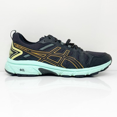 

Женские кроссовки Asics Gel Venture 7 1012A476 черные кроссовки размер 9.5, Черный, Gel Venture 7