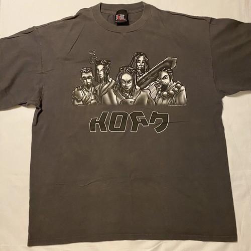 Korn “Anime 1999”vintage t-shirt Size XL rock metal nu-metal