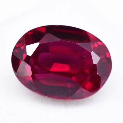 9.55ct 13x9mm Oval Natural Blood Red Ruby Mozambique CERTIFIED Loose Gemstone