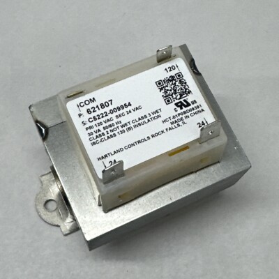 NORDYNE 621807 Transformer 621807 C5222-009954 OEM PRI 120 Vac Sec 24 Vac 120