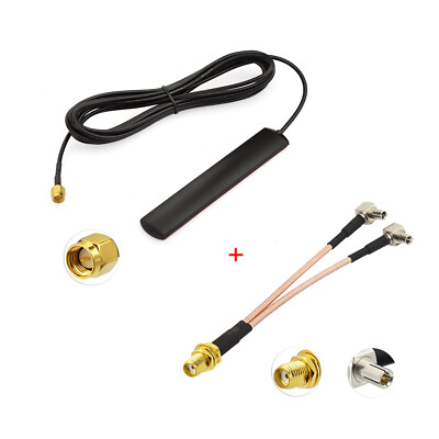 4G Antenna &TS9 Splitter Combiner Cable for 4G LTE Mobile Hotspot Signal Booster