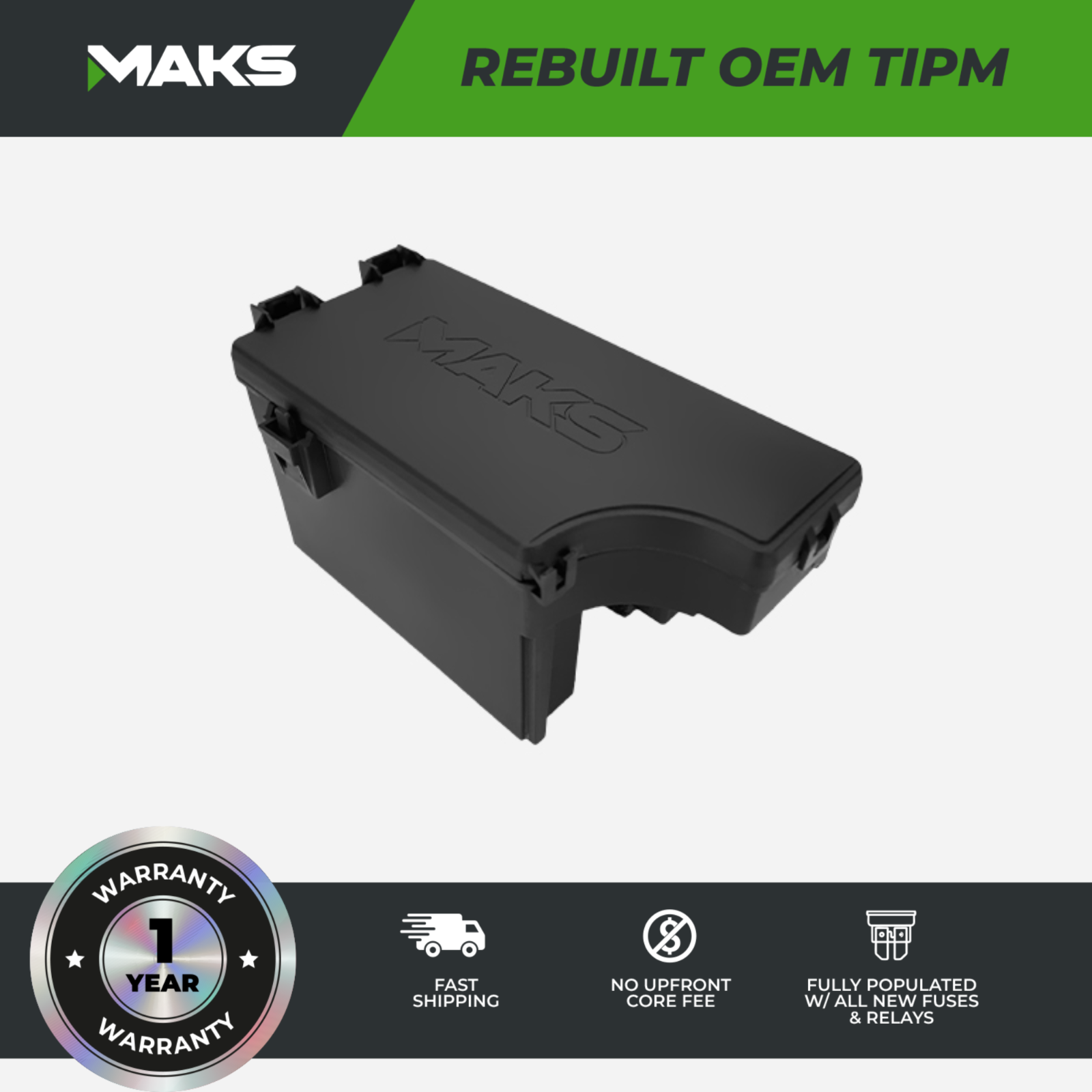 メル 2006-2010 PT Cruiser Hard Top OEM Rebuilt TIPM Fuse Box