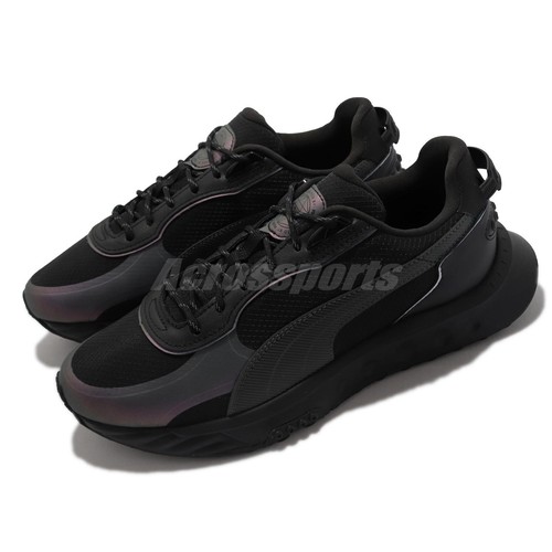 Мужская повседневная обувь Puma Wild Rider Grip LS Black White 384406-01