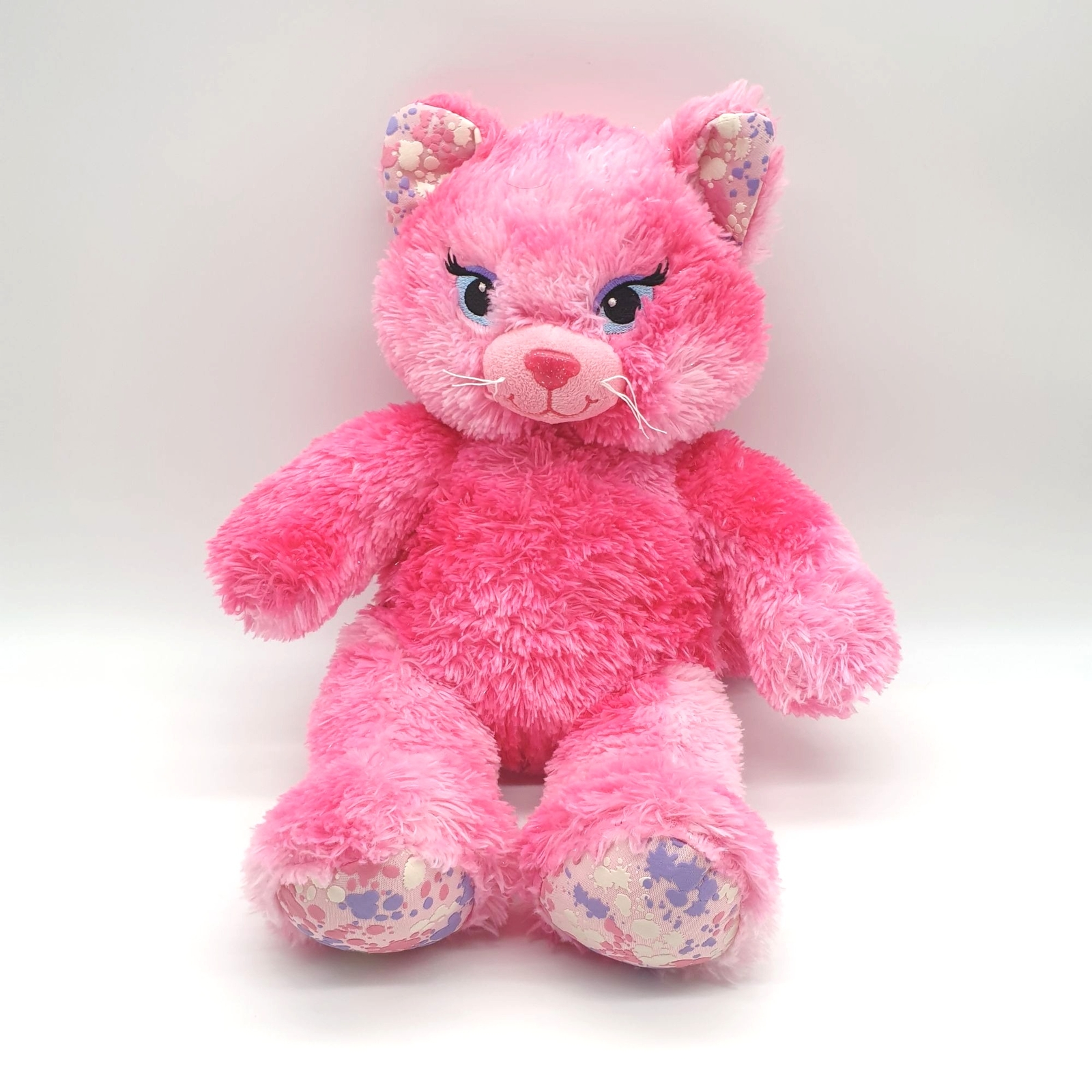 Build A Bear Blushing Beauty Cat Stuffed Plush Toy Clean