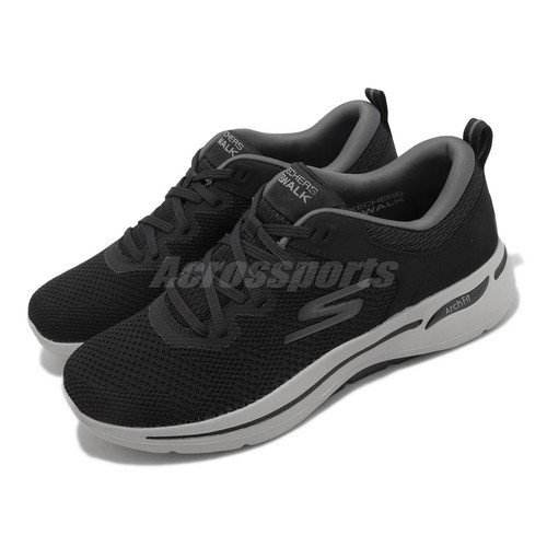 Мужские кроссовки Skechers Go Walk Arch Fit-Clinton Black Grey