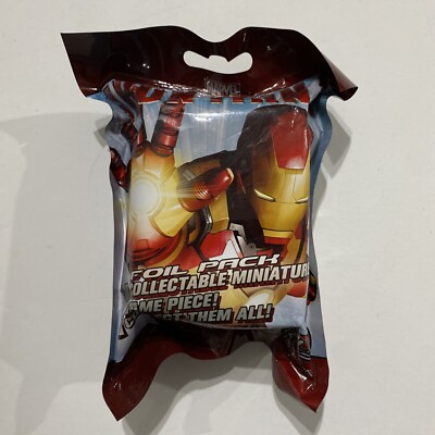 Marvel Hero Clix Iron Man 3 Gravity Feed Booster Foil Pack Heroclix New!