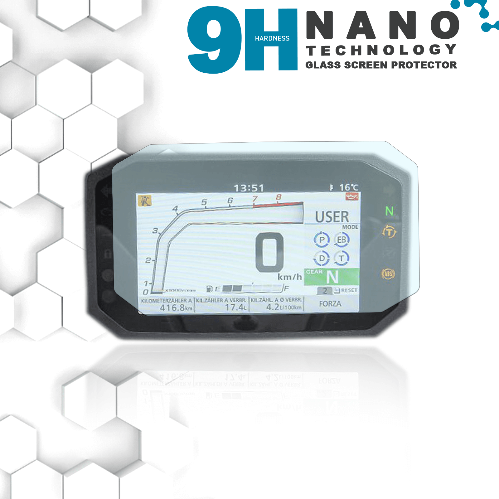 Honda X-ADV 2021+, CB1000R 2021+, Forza 750 2021 Display Protection Film |  eBay