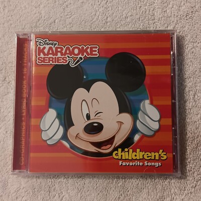 Walt Disneys Karaoke Series Childrens Favorite Songs (CD, 2011) Brand New Sealed