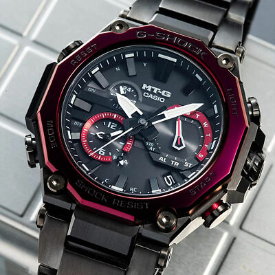 Pre-owned Casio G-shock Mt-g Mtg-b2000bd-1a4jf Bluetooth Solar Atomic Men's Watch Japan