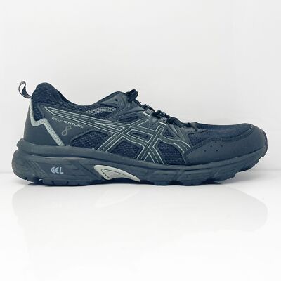 Asics Mens Gel Venture 8 1011B396 Черные кроссовки для бега Размер 9