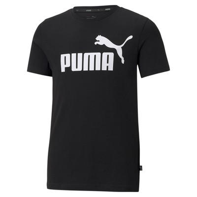 

Puma Ess Logo Футболка с круглым вырезом и короткими рукавами Молодежные мальчики Черные повседневные топы 586960, Черный, Puma Ess Logo Crew Neck Short Sleeve T-Shirt Youth