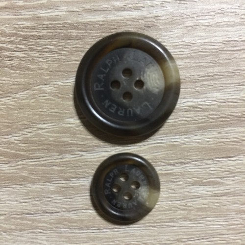 12 Authentic Recycled Ralph Lauren 4-Hole Buttons Blazers Jackets