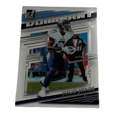 2021 Panini Clearly Donruss Julio Jones Dominant Insert Tennessee Titans CD-JJ