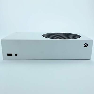 Broken Microsoft Xbox Series S 512GB Console Gaming System Only Broken Backplate