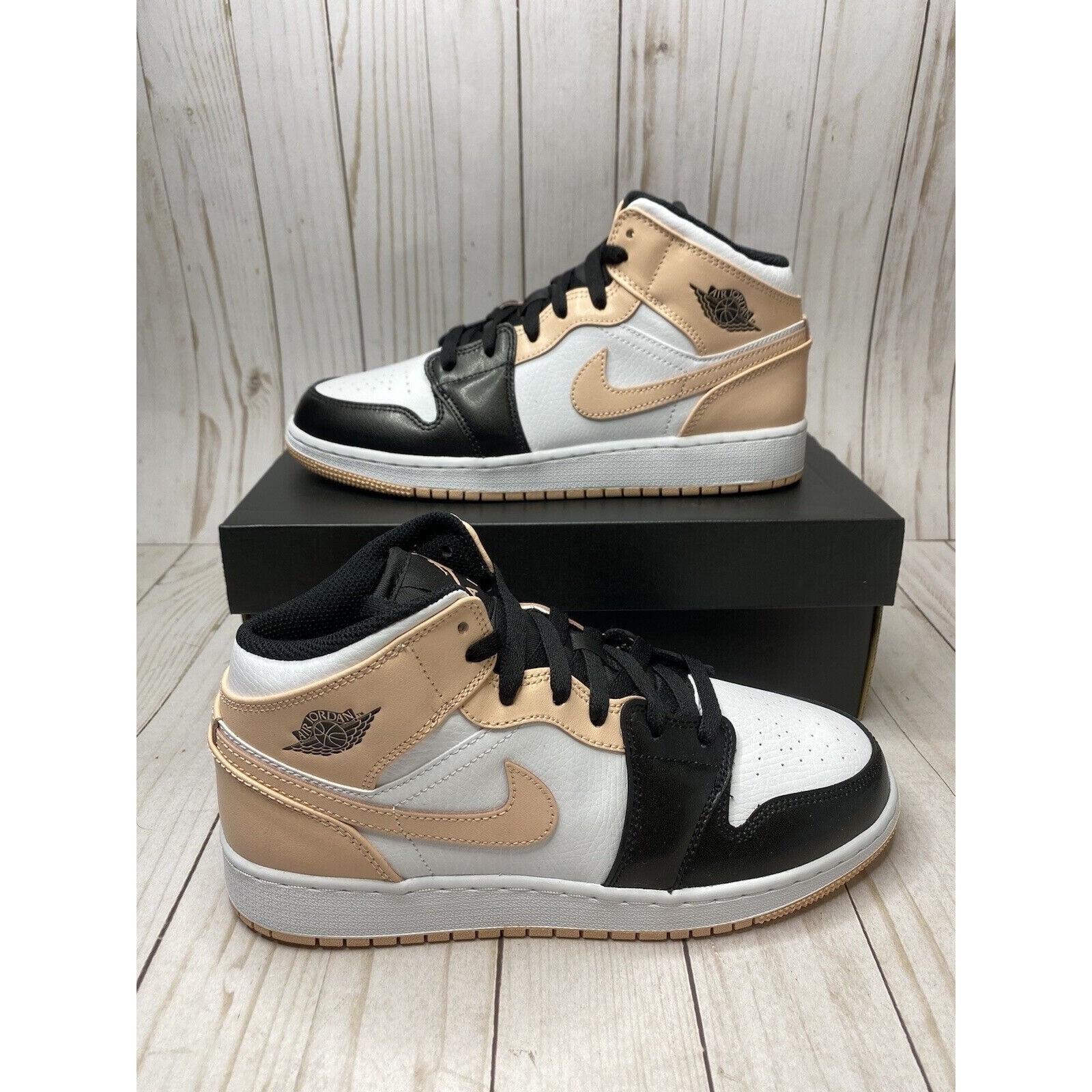 Nike Air Jordan 1 Mid Crimson Tint Mens Size 10 Arctic