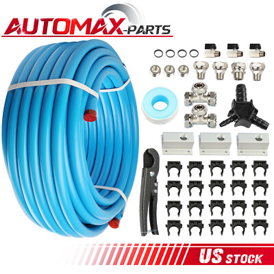 Compressed Air Line System Max Line 3/4'' Shop Piping Kit Rapid Air Maxline M7500