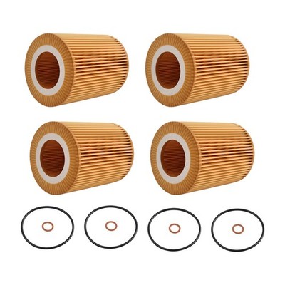 4pc Oil Filter Set for Land Rover LR2 Volvo XC Series 2007-2016 30750013