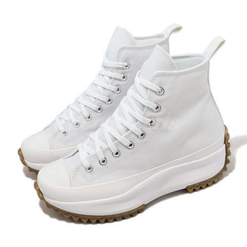 

Converse Run Star Hike Hi White Gum Мужская повседневная обувь унисекс на платформе A01312C, Белый, Run Star Hike Hi