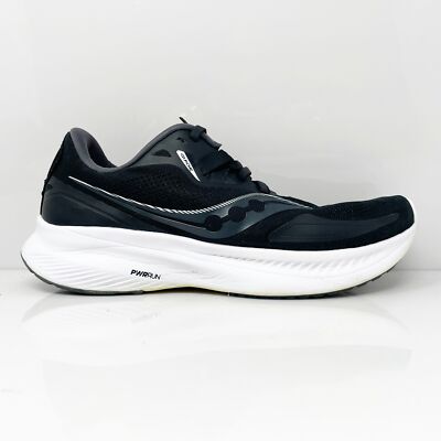

Saucony Womens Guide 15 S10685-05 Черные кроссовки для бега Размер 9 W, Черный, Guide 15