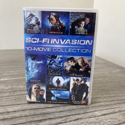 DVD Sci-Fi Invasion: 10-Movie Collection NEW