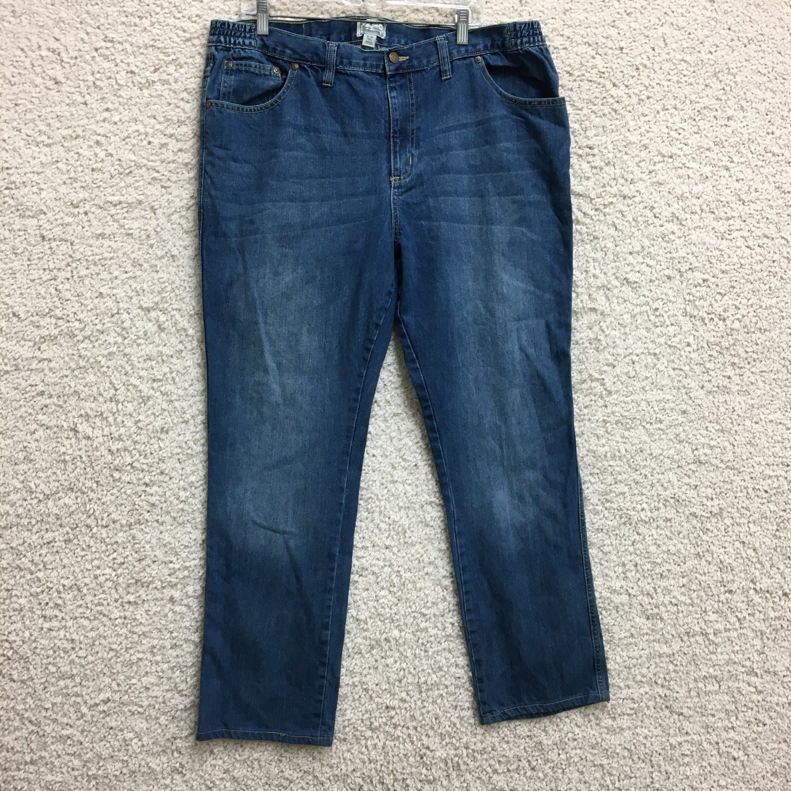Liberty Blues カーゴデニムパンツ 40 40 TALL Liberty Blues Jeans 40 Tall Mens Blue Denim Straight Medium