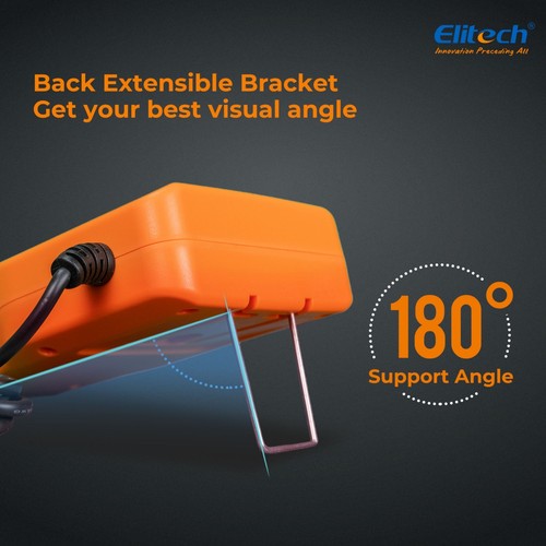 Elitech LMC-200 Refrigerant Scale Charging Digital Weight HVAC 220lbs Electronic