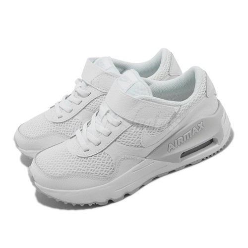 

Nike Air Max Systm PS White Pure Platinum Kids Повседневная обувь для дошкольников DQ0285-102, Белый, Air Max Systm Ps
