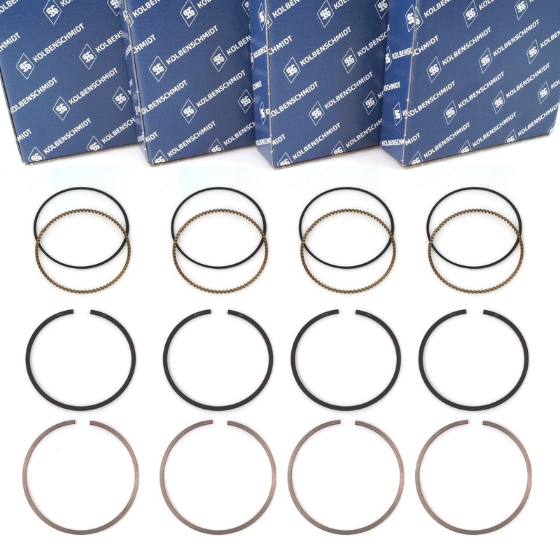 4x Kolbenschmidt Kolbenringe Satz FÃ¼R Opel 1,6l 8v 16v Y16xe Z16se Z16xe