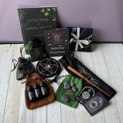 Witch Casket Miscellaneous Magick Lot Of 11 Items