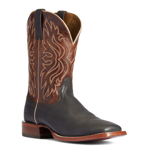 's Circuit Greeley & Baked Black Square Toe Boots 10038232