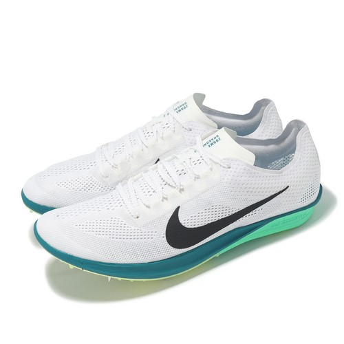 Nike ZoomX Dragonfly 2 White Electric Algae Men Track and Field Spike FD8413-102