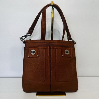 Marc Jacobs Totally Turnlock Cognac BrownCrossbody Bag