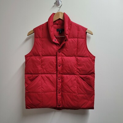 lands end mens down vest