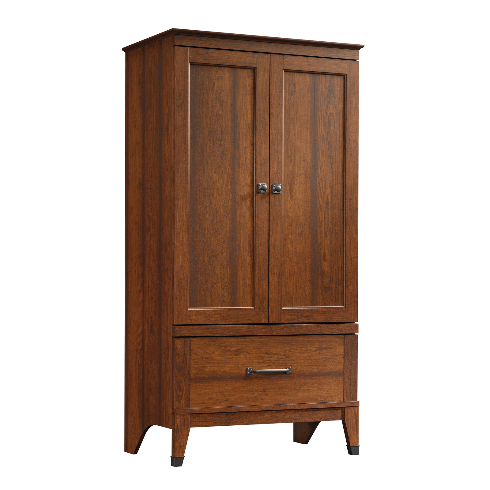 Wooden Armoire Wardrobe Wood Bedroom Cabinet Clothes Storage