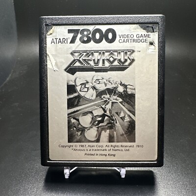 Xevious (Atari 7800, 1988) Tested & Working
