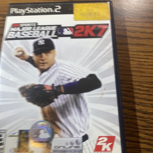 Major League Baseball 2K7 PS2 PlayStation 2 No Manual - S
