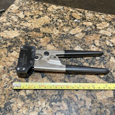 Amp 231652 Ratcheting Modular Plug Crimping Tool