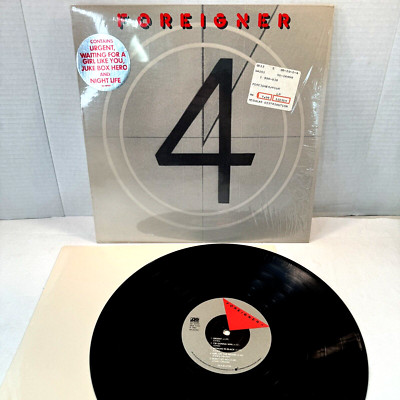 Foreigner Four 4 Vinyl Record 16999 Shrink Hype 1981 Atlantic