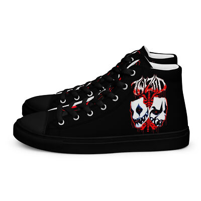 Twisted Men s high top canvas shoes ICP Juggalo Insane Clown Posse