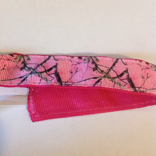 Baby Boy Girl Pacifier Clip Holder Ribbon Pink Mossy Oak Camouflage Pink Camo