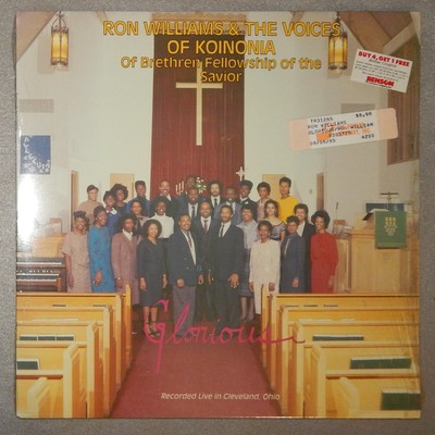 Ron Williams - Glorious (LP, 1985) New