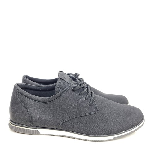 Aldo Men’s Heron Low Top Sneaker - Cup Sole Shoes Lace Up Black Sz 9.5 NEW