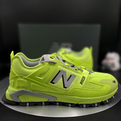 New Balance X-Racer XRCT Shoes 'Bleached Lime Glo' Men's Size 10 MSXRCTBA