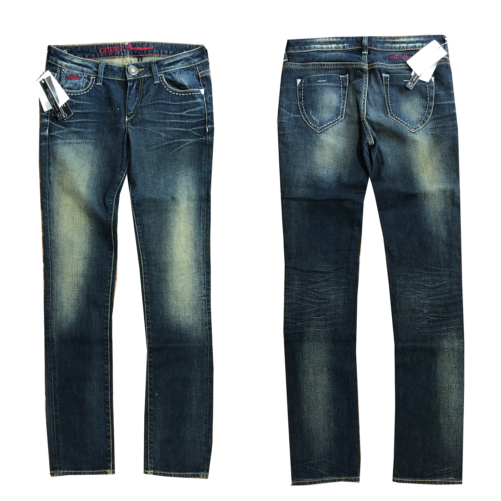 Guess Damen Hose Jeans Skinny Super Slim Stretch W24 - W31 Länge: L34 NEU