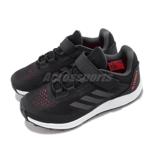 кроссовки adidas Terrex Agravic Flow CF K Черные Серые красные для детей дошкольного возраста IG3021