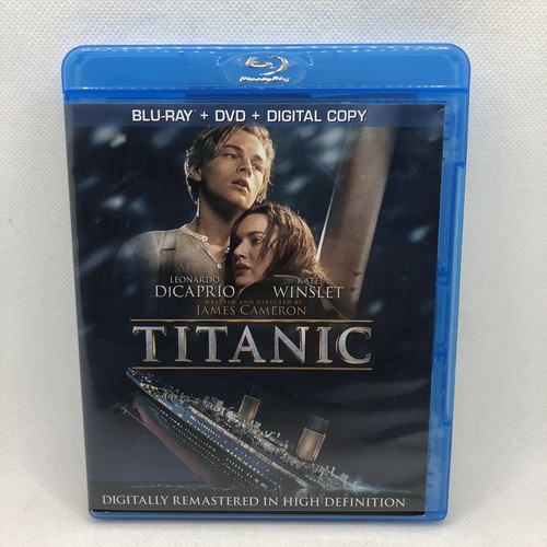 Titanic (Blu-ray/DVD, 2012, 4-Disc Set, No Digital Copy