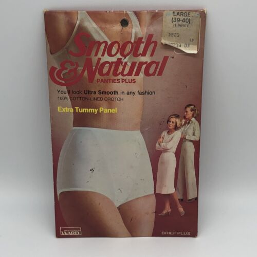 Vintage Montgomery Ward Smooth & Natural Panties Plus Underwea...