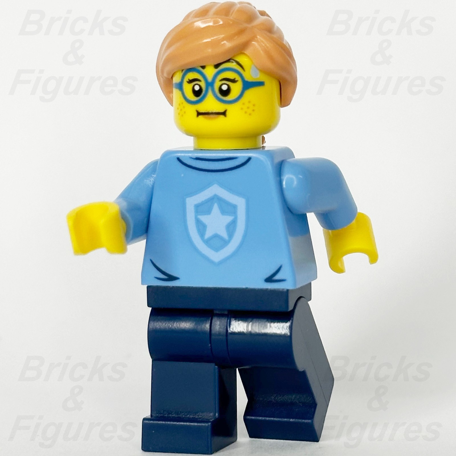 LEGO City Police Officer in Training Minifigure Female Glasses 60372 cty1562