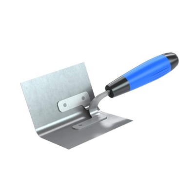 Bon Tool 85-356 Inside Corner Bullnose Trowel 5-inch x 3-1/2-inch 5/8-inch Ra...