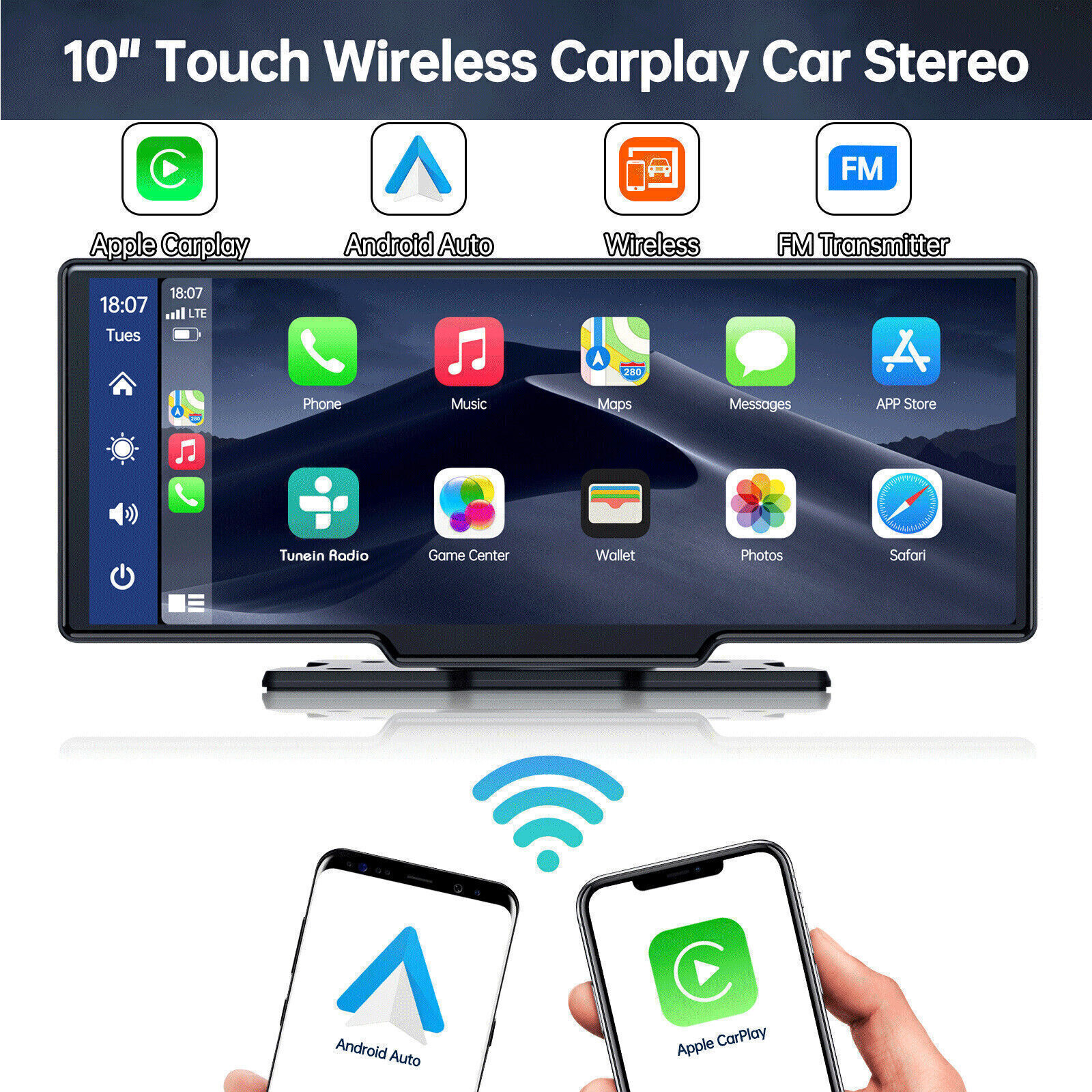 Gps  Touch Car Play Screen Radio Receiver